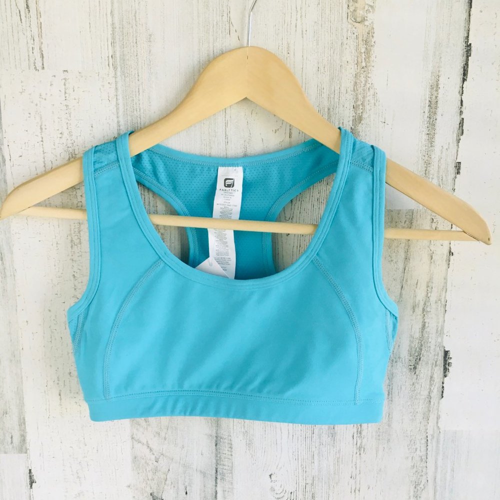Fabletics Doon Sports Bra Racerback Compression - Picture 2 of 8